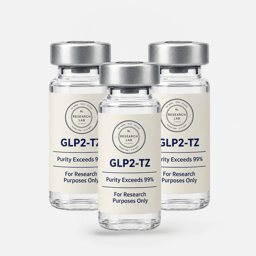Three GLP2 - TZ vials