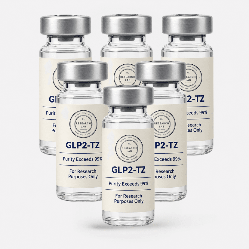 Six GLP2 - TZ vials